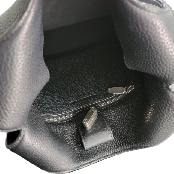 Alexander Wang  Black Leather Hobo Sling Bag - Picture 9 of 11